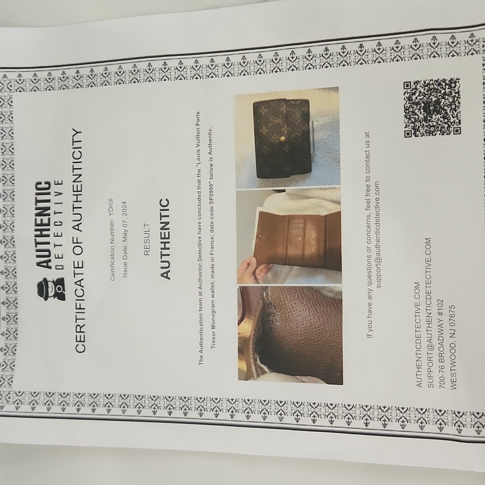 Louis Vuitton Monogram Wallet Bundle With Coa - image 3